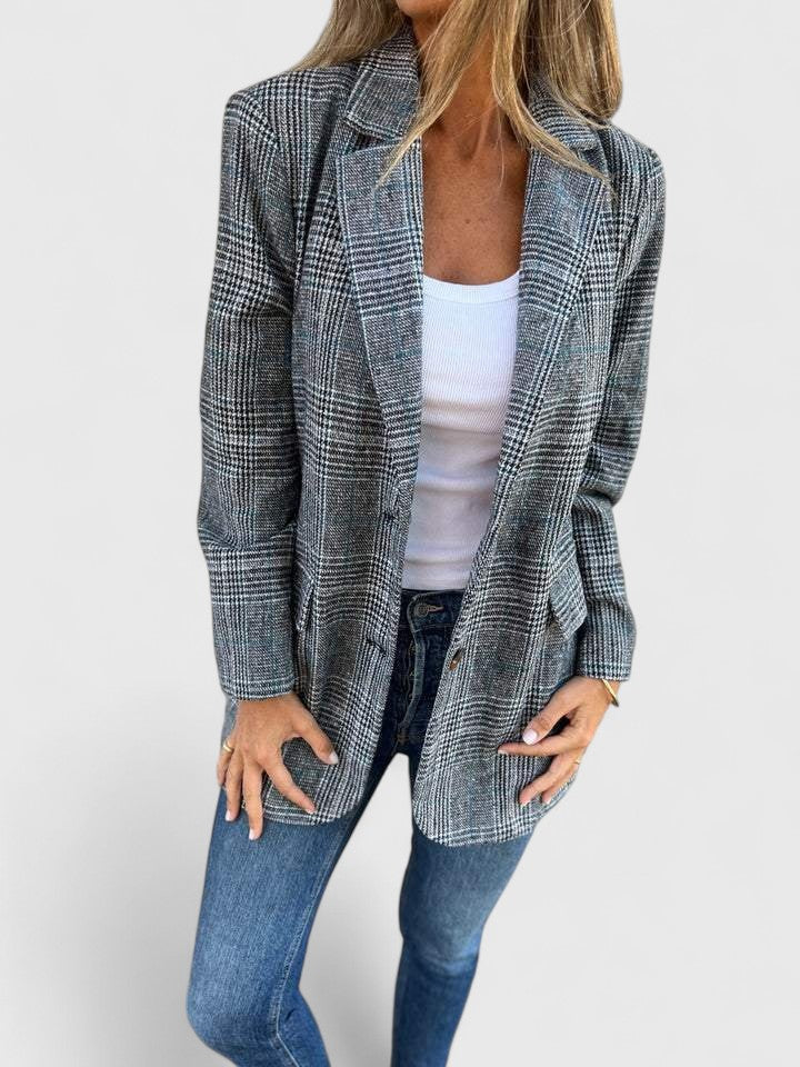 Women's Casual Blazer Layering Outerwear for Work Autumn Winter and Everyday Wear