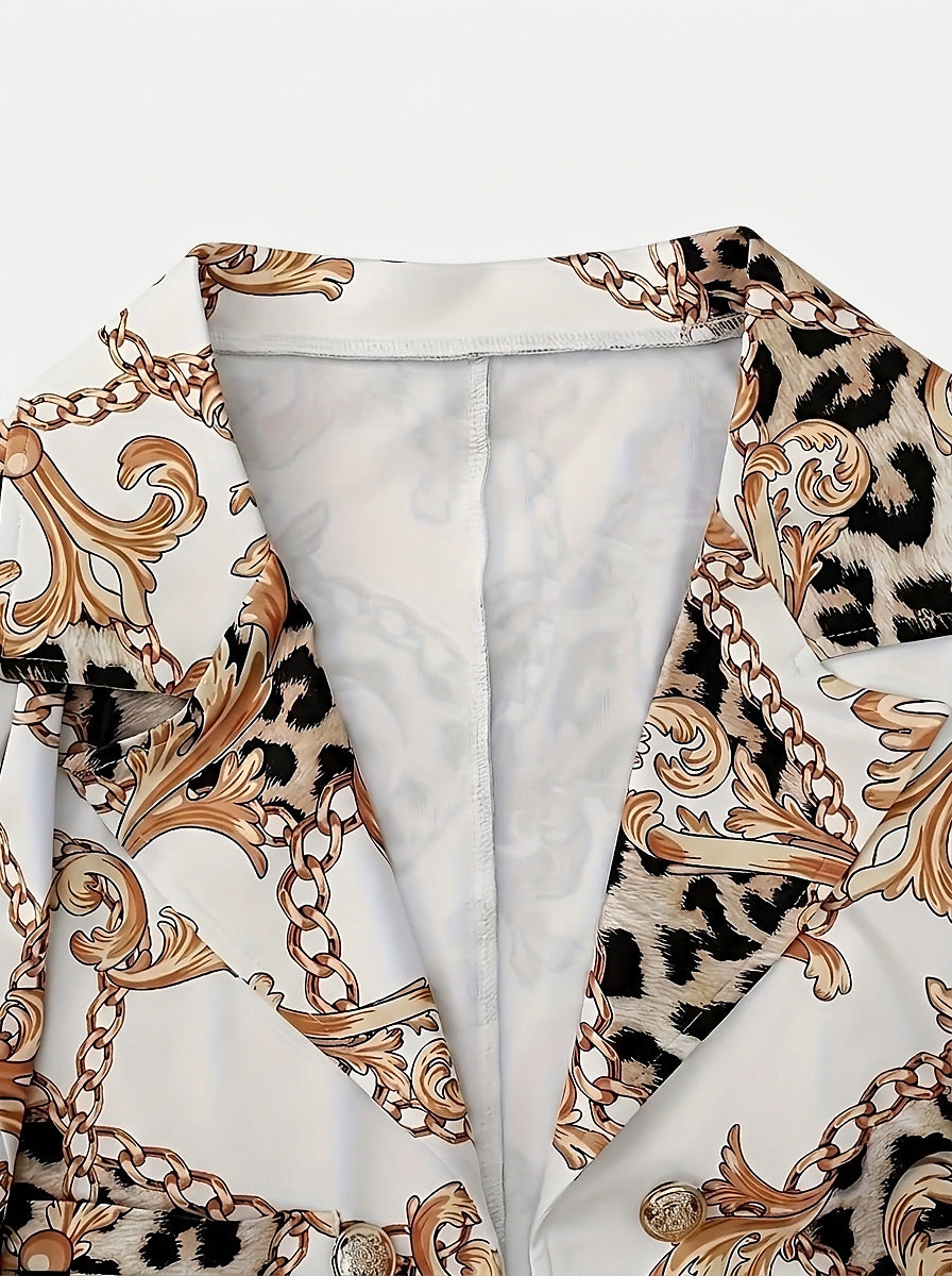 Women’s Two-Piece Blazer and Trouser Set