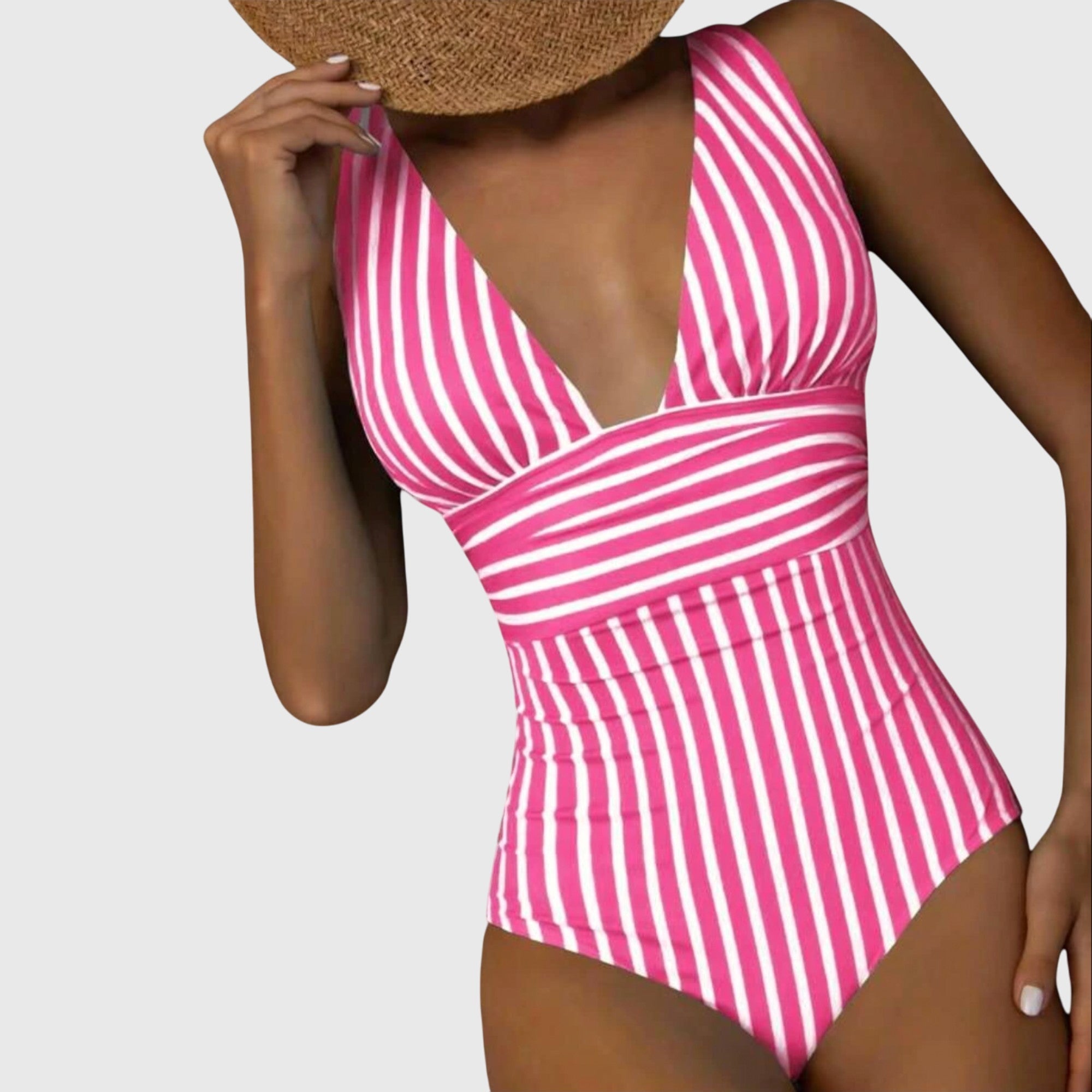 Women's One-Piece Swimsuit Swimwear for the Beach Poolside Holidays and Summer Sunbathing