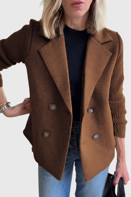 Women's Tailored Blazer Layering Outerwear for Work Autumn Winter and Everyday Wear