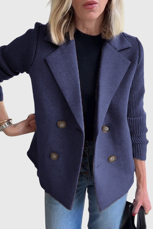Women's Tailored Blazer Layering Outerwear for Work Autumn Winter and Everyday Wear