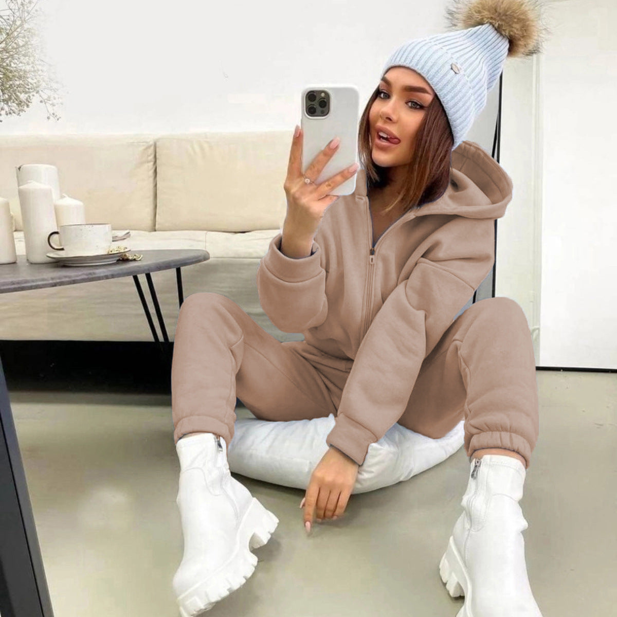 Women's Casual Jogging Suit Outfit for Weddings Parties Holidays Occasions and Everyday Wear