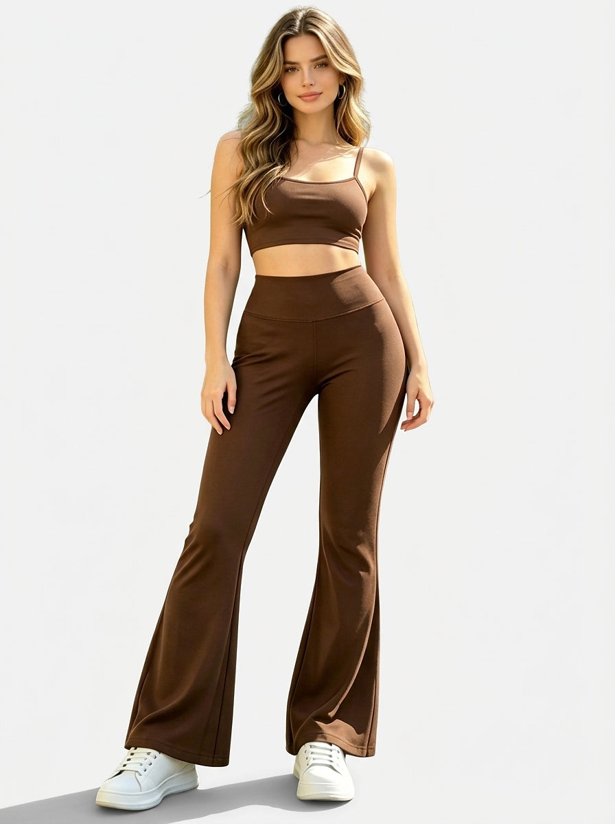 Women’s High-Waisted Flared Pants
