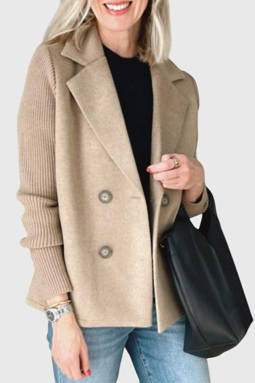 Women's Tailored Blazer Layering Outerwear for Work Autumn Winter and Everyday Wear