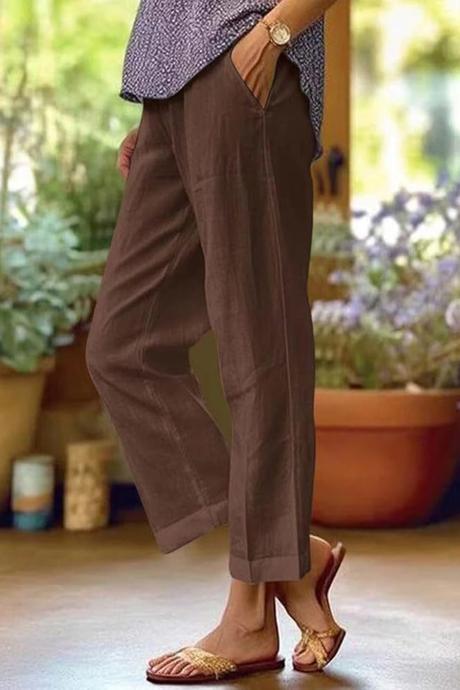 Women's Casual Trousers Pants Outfit for Work Casual Days Holidays and Everyday Wear