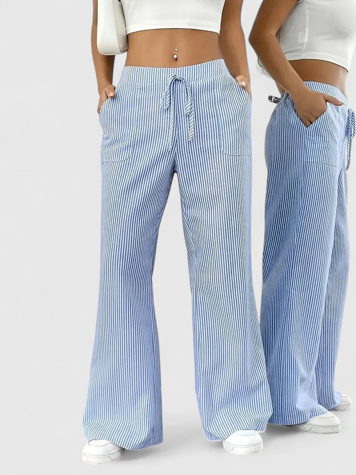 Women's Casual Relaxed Pants Outfit for Work Casual Days Holidays and Everyday Wear