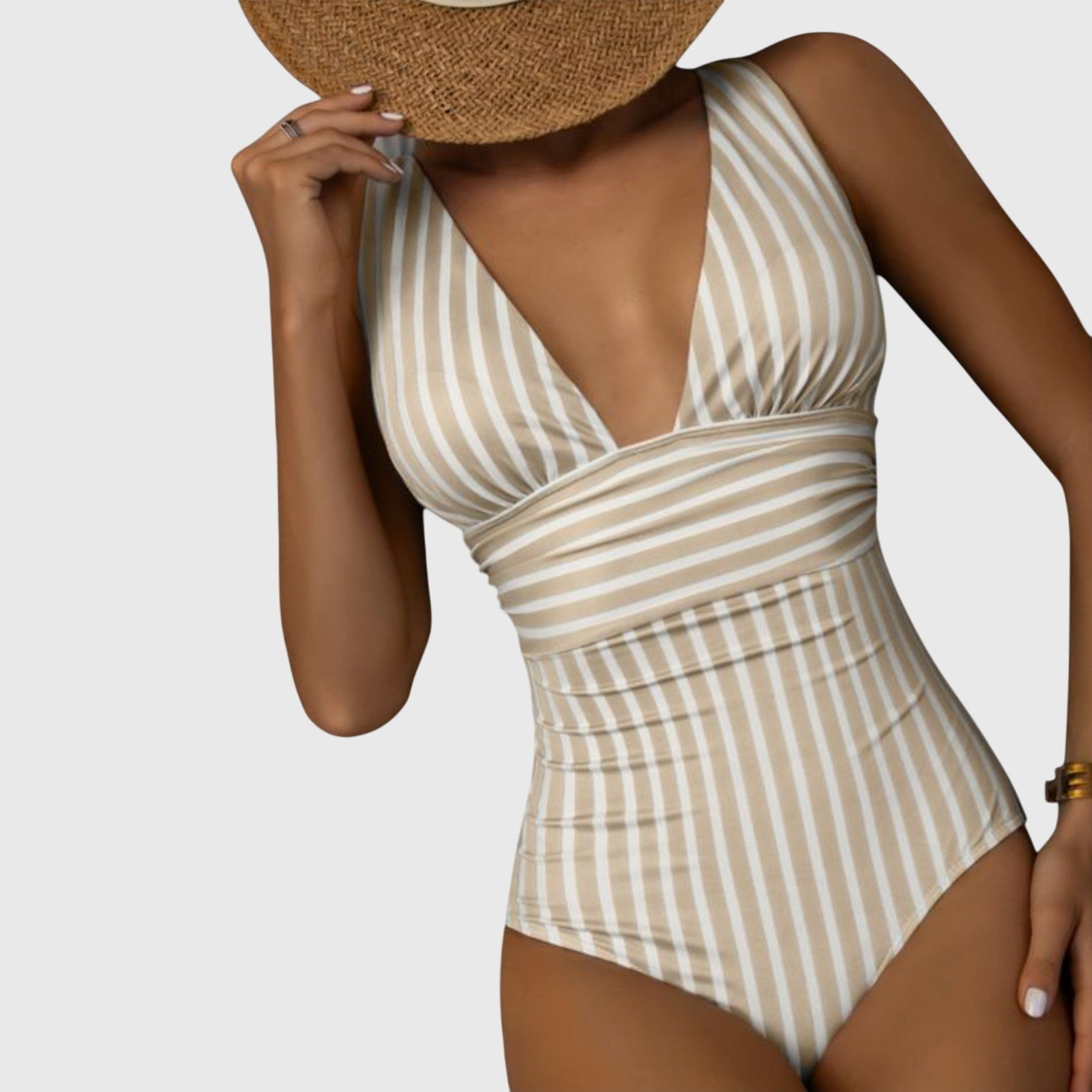 Women's One-Piece Swimsuit Swimwear for the Beach Poolside Holidays and Summer Sunbathing