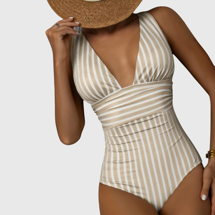 Women's One-Piece Swimsuit Swimwear for the Beach Poolside Holidays and Summer Sunbathing