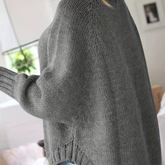 Women's Classic Cable Knit Mock Neck Sweater Cozy Fit Versatile Layering Casual Everyday