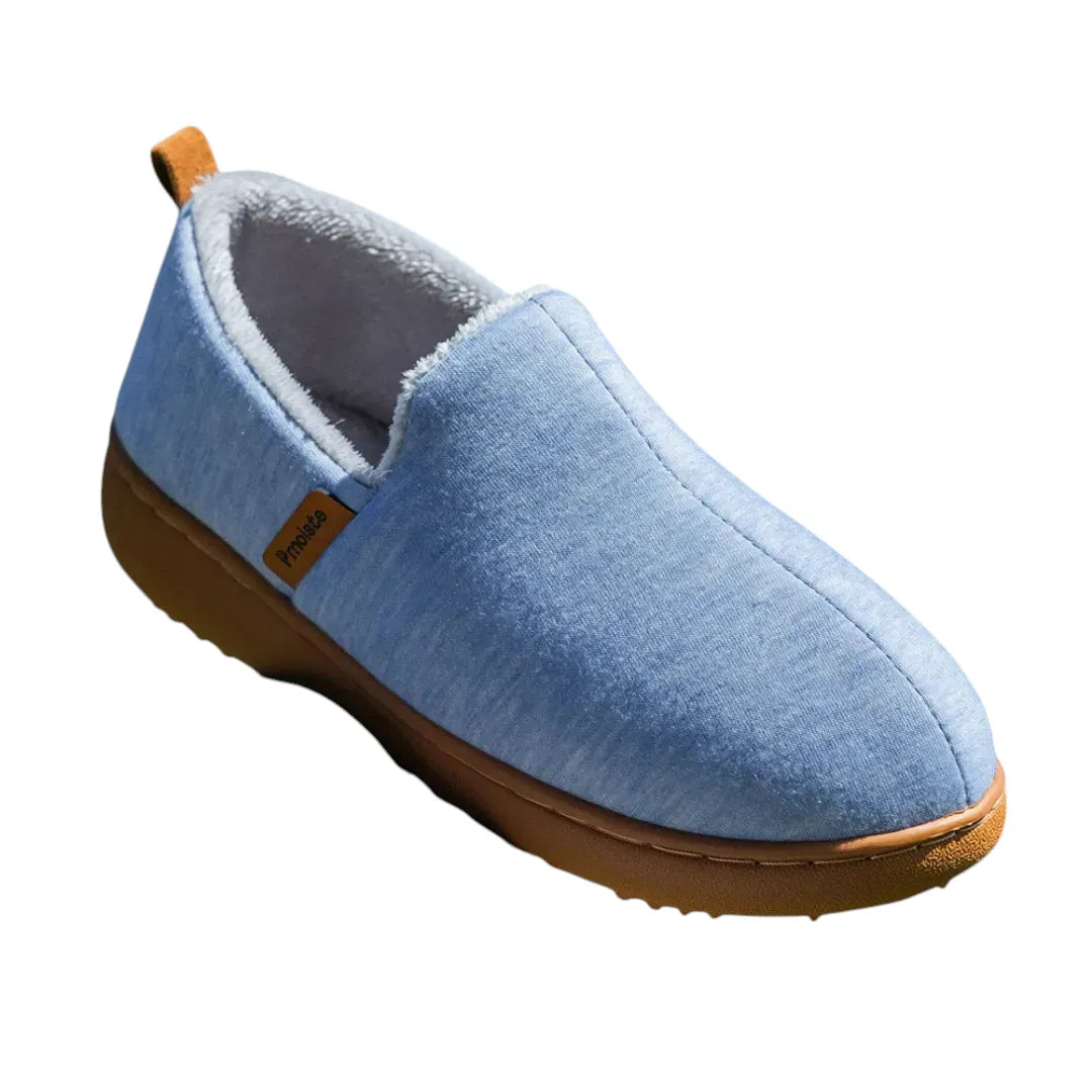Women's Cozy Hard Sole Slippers Fleece Lined Casual Indoor Footwear