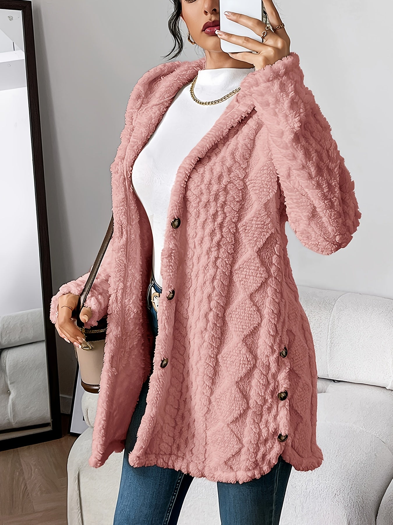 Women's Casual Cardigan Knitwear for Autumn Winter Layering Cosy Days and Everyday Wear