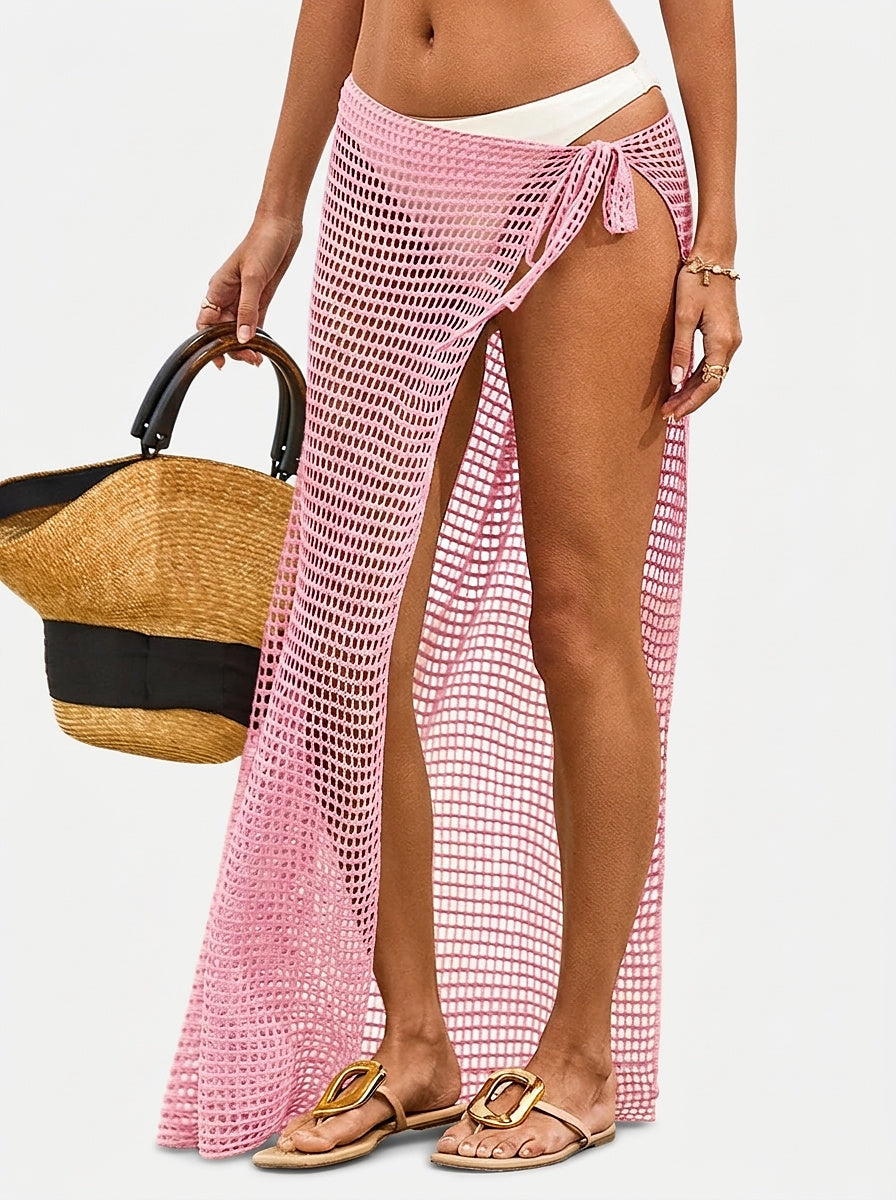 Women’s Crochet Maxi Swimwear Cover Up Skirt