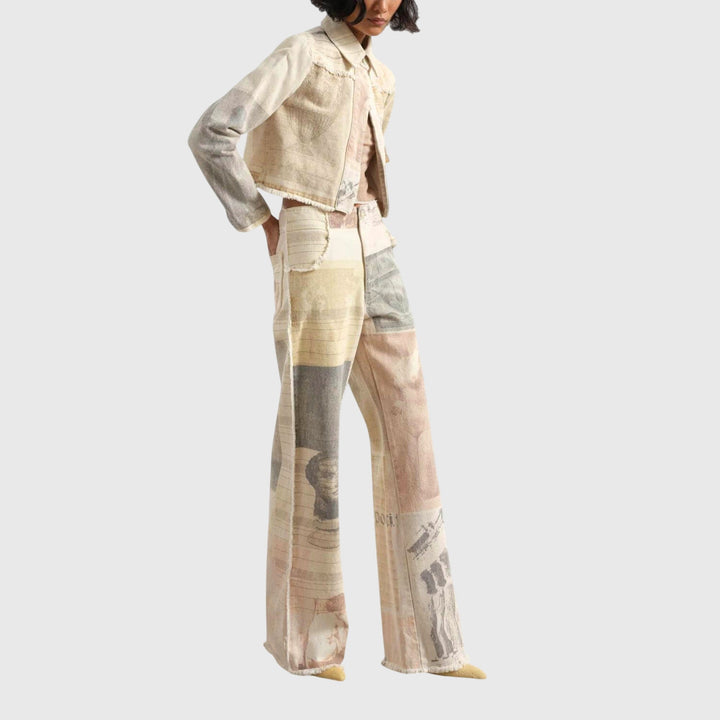 Women’s Stylish Wide Jeans | Casual