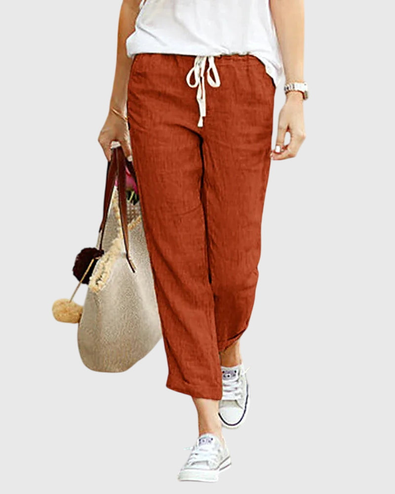 Women's Casual Trousers Pants Outfit for Work Casual Days Holidays and Everyday Wear