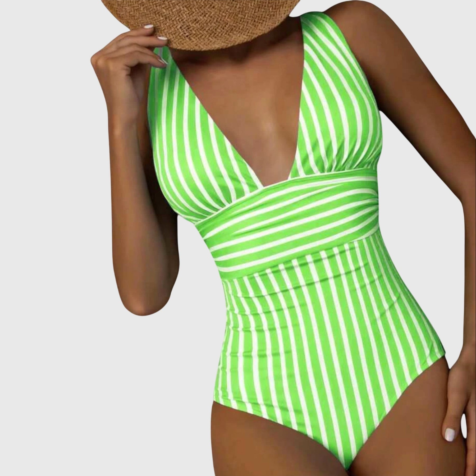 Women's One-Piece Swimsuit Swimwear for the Beach Poolside Holidays and Summer Sunbathing