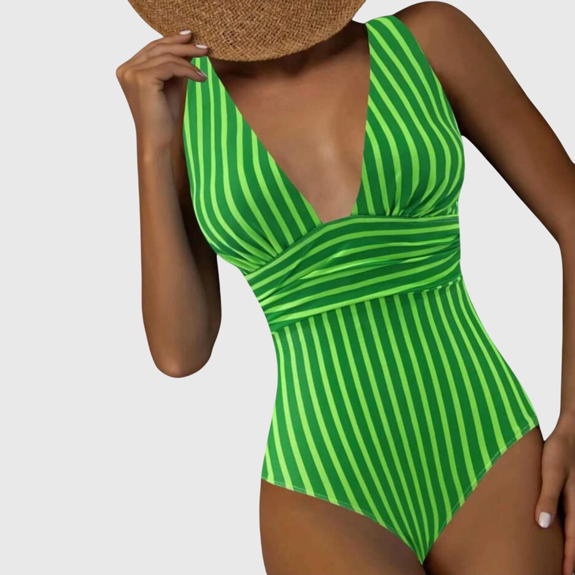 Women's One-Piece Swimsuit Swimwear for the Beach Poolside Holidays and Summer Sunbathing