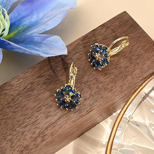 Women's Gold Dangle Earrings Statement Jewellery Jewelry Gift for Women Weddings Parties Prom and Everyday Wear
