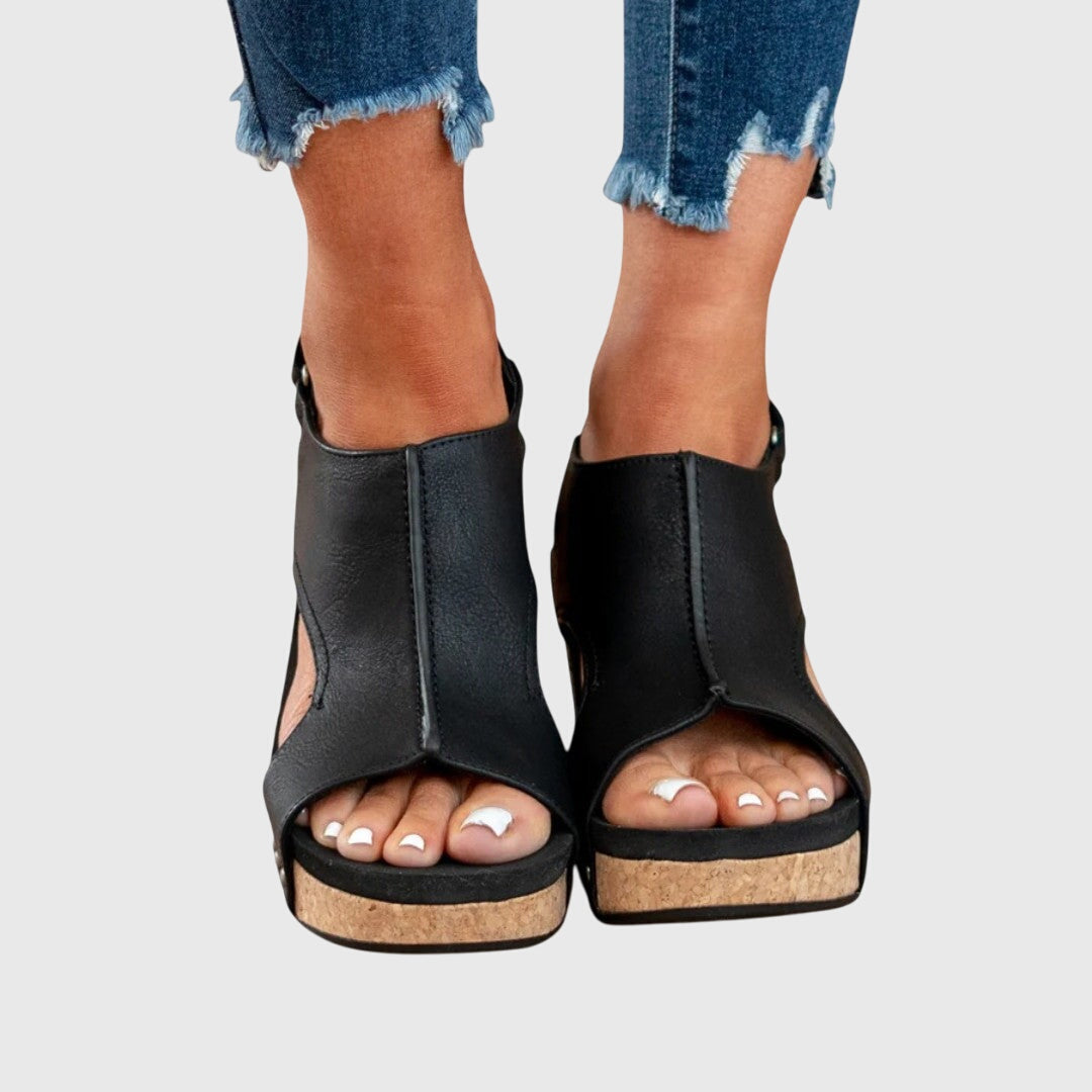 Women's Casual Open Toe Sandals Adjustable Straps Lightweight Everyday Style