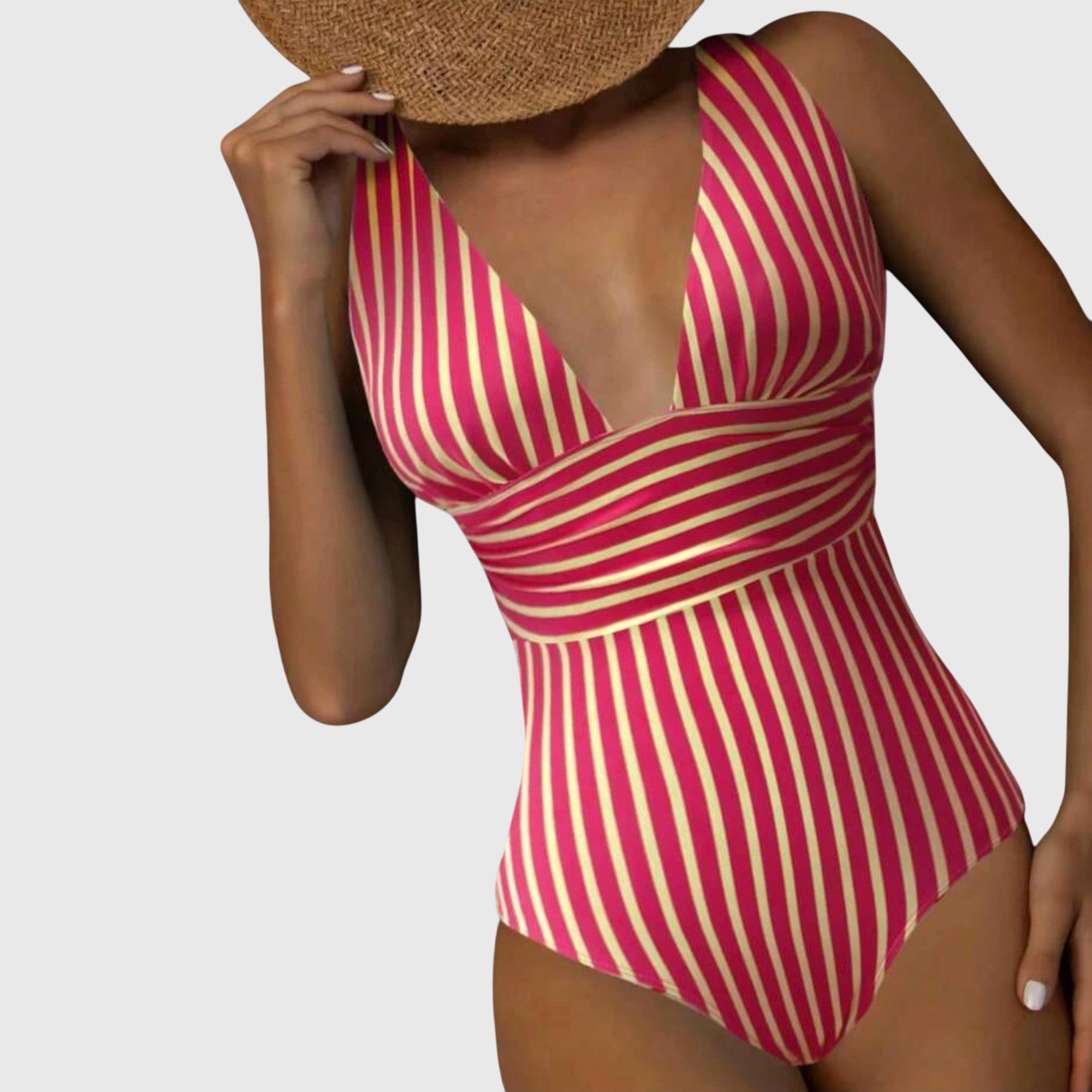 Women's One-Piece Swimsuit Swimwear for the Beach Poolside Holidays and Summer Sunbathing