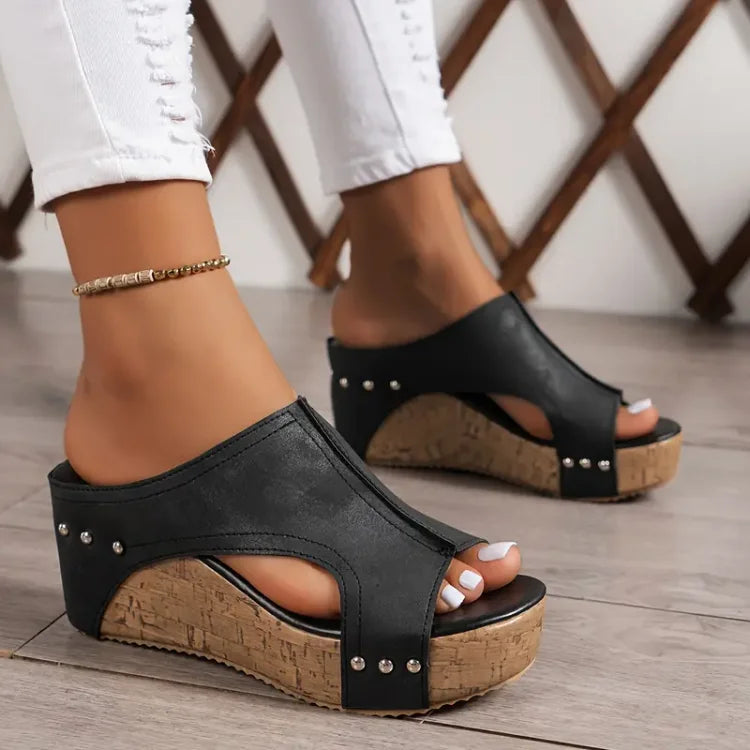 Women's Cushioned Casual Comfort Sandals Footwear for Summer Holidays Weddings Parties and Everyday Wear