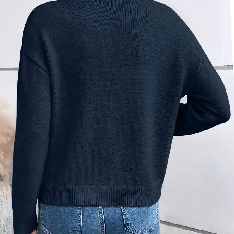 Women's Casual Sweater Knitwear for Autumn Winter Layering Cosy Days and Everyday Wear