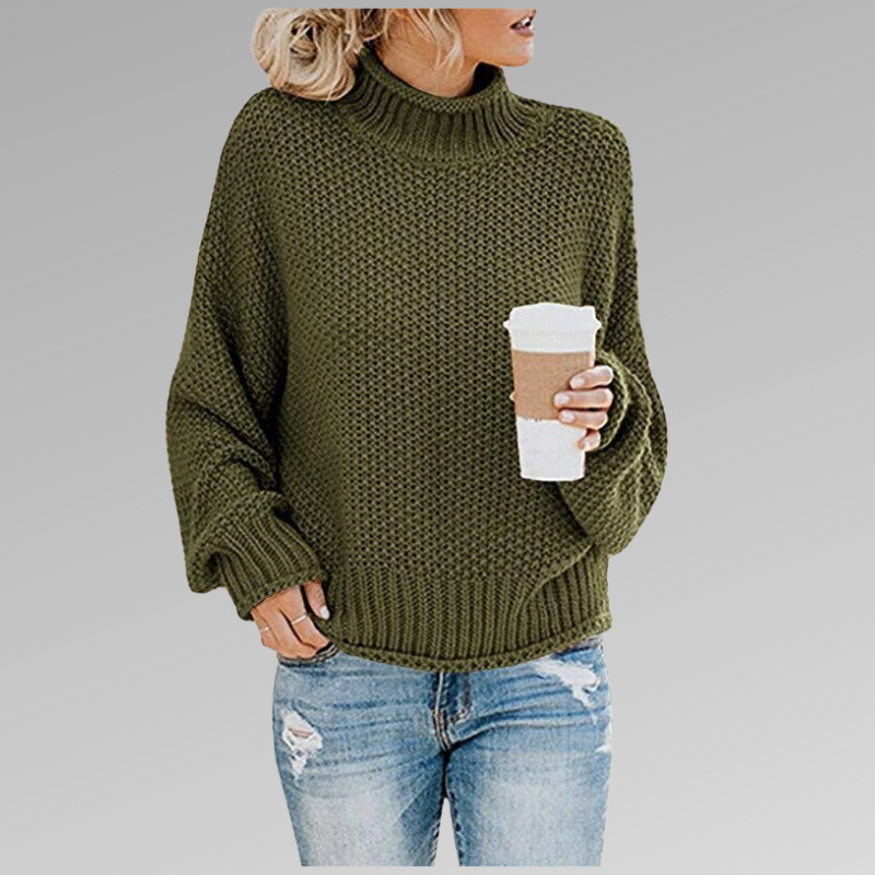 Women's Elegant Knit Sweater Long Sleeve Crew Neck Pullover Casual Everyday