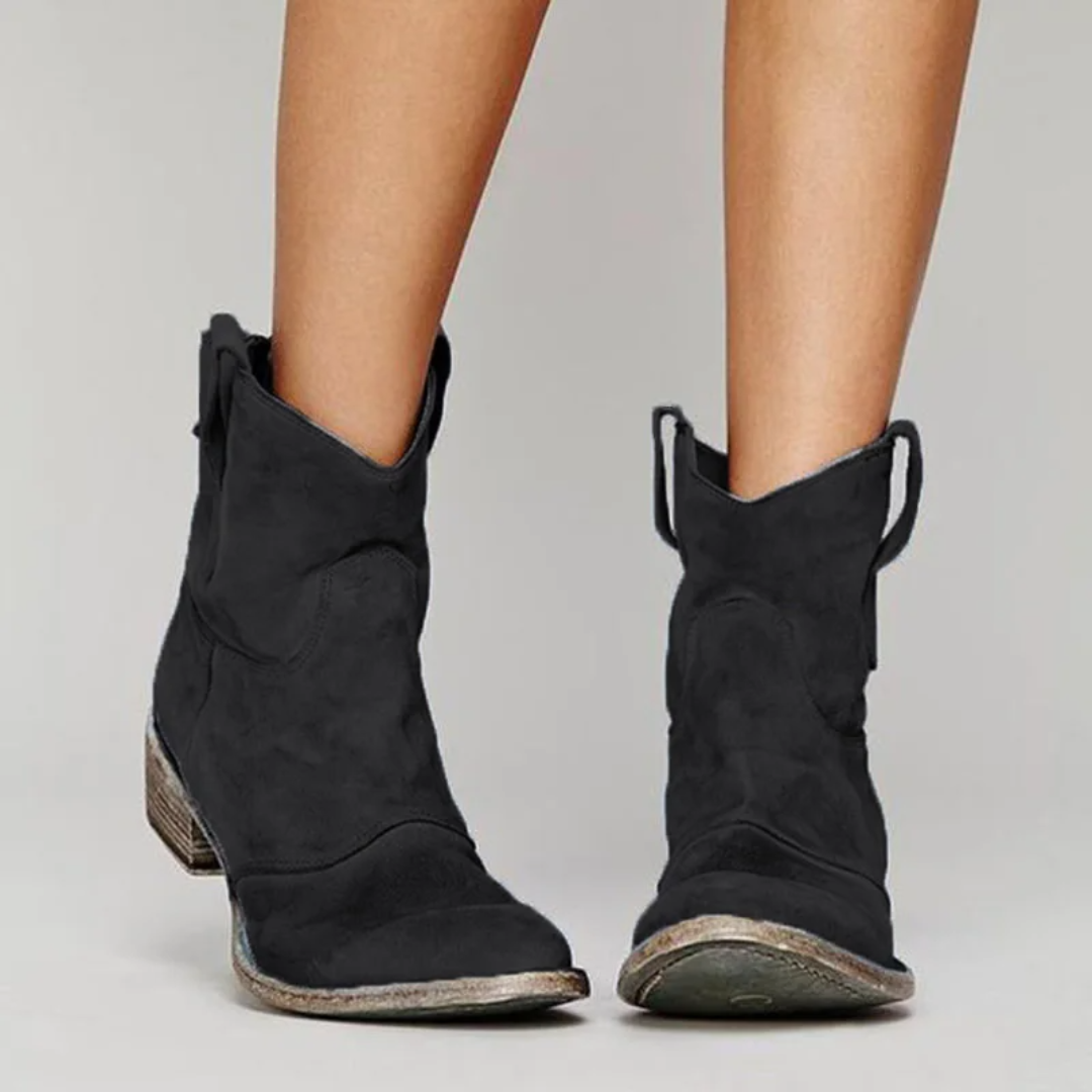 Women's Suede Ankle Footwear Boots Footwear for Summer Holidays Weddings Parties and Everyday Wear