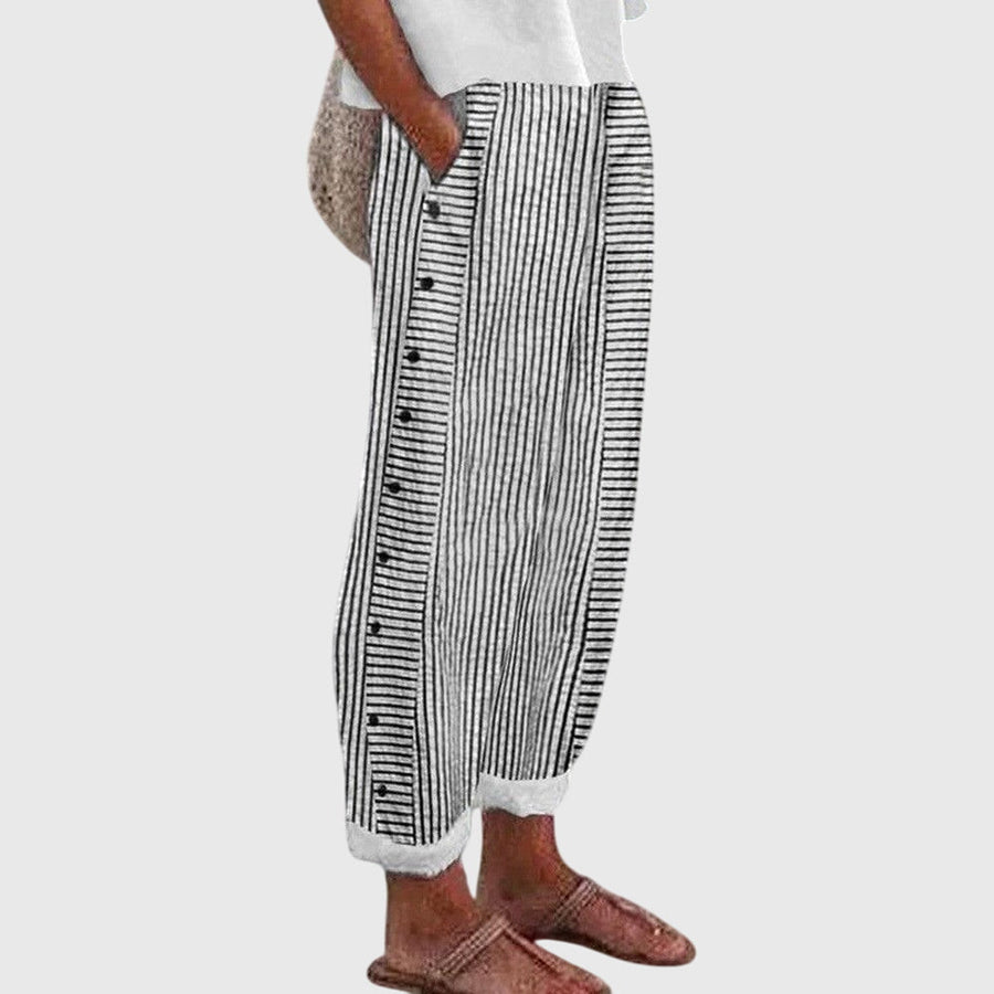 Women's Tailored Fit Pants Outfit for Work Casual Days Holidays and Everyday Wear