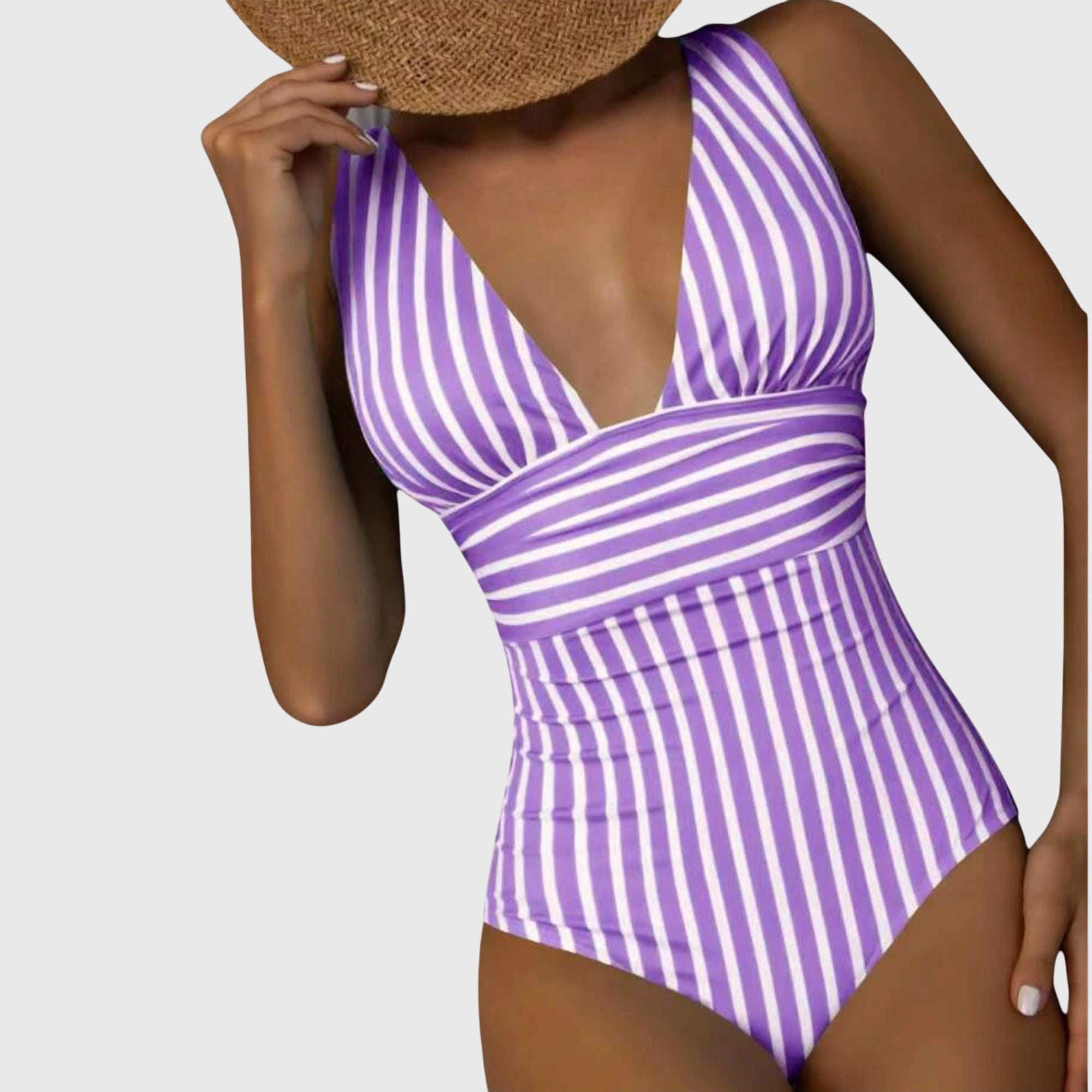 Women's One-Piece Swimsuit Swimwear for the Beach Poolside Holidays and Summer Sunbathing