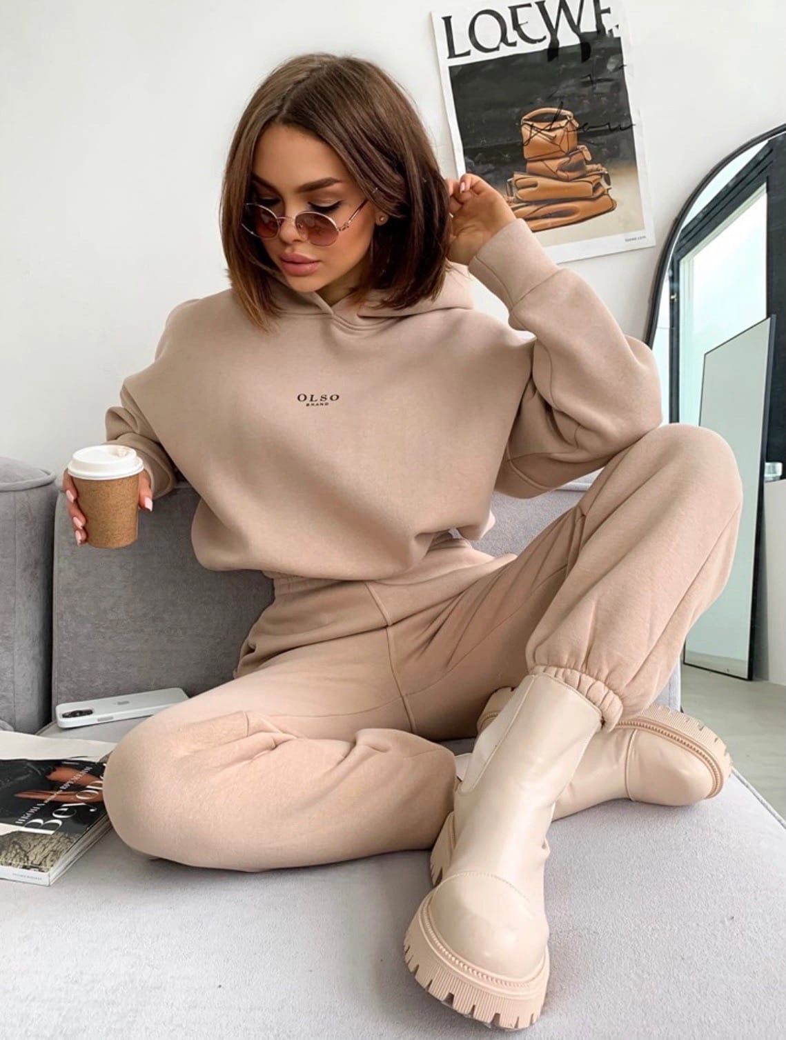 Women's Sporty Loungewear Casual Set Outfit for Weddings Parties Holidays Occasions and Everyday Wear