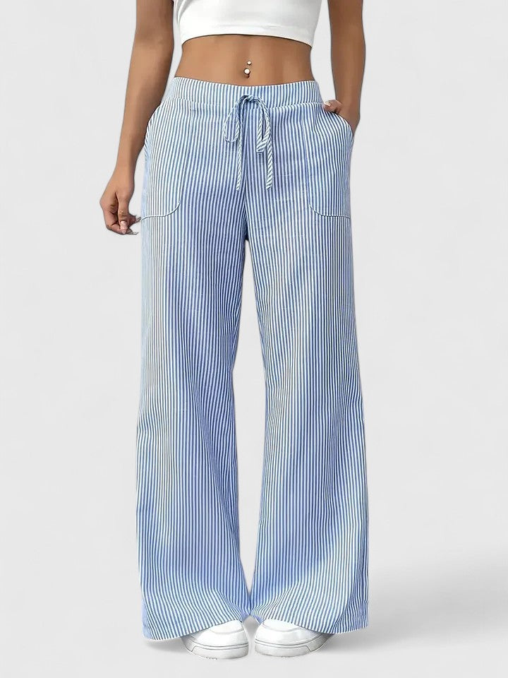Women's Casual Relaxed Pants Outfit for Work Casual Days Holidays and Everyday Wear