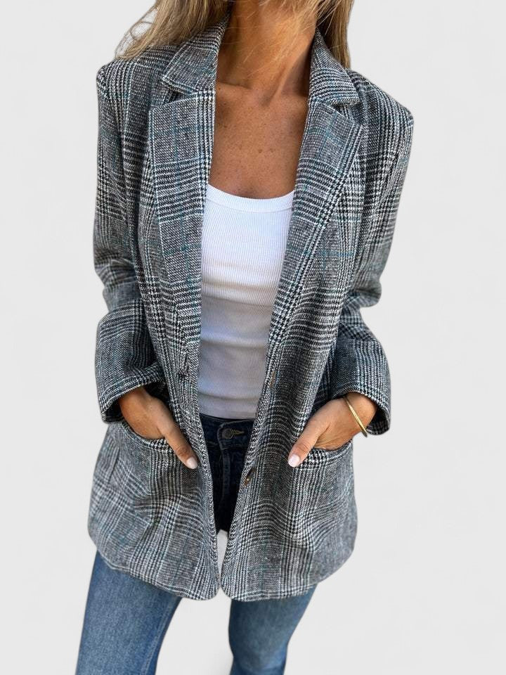 Women's Casual Blazer Layering Outerwear for Work Autumn Winter and Everyday Wear