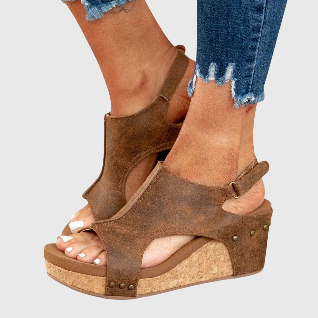 Women's Casual Open Toe Sandals Adjustable Straps Lightweight Everyday Style
