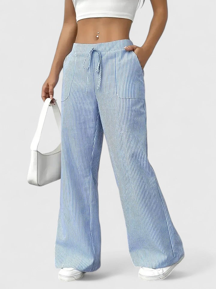 Women's Casual Relaxed Pants Outfit for Work Casual Days Holidays and Everyday Wear