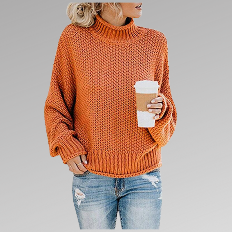 Women's Elegant Knit Sweater Long Sleeve Crew Neck Pullover Casual Everyday