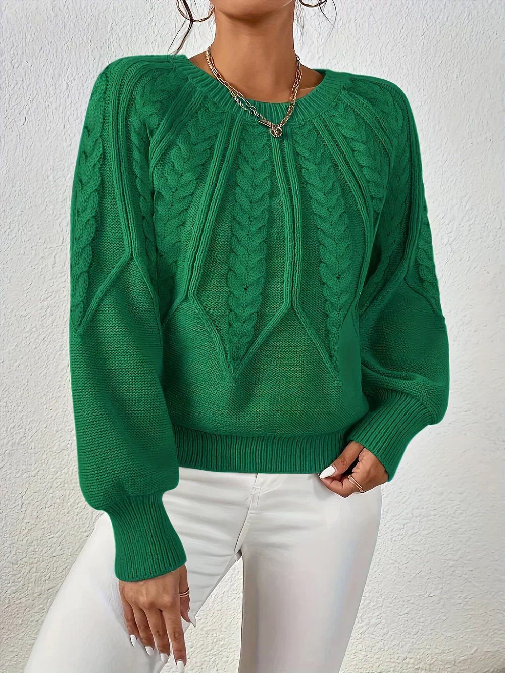 Women's Knitted Modern Sweater Knitwear for Autumn Winter Layering Cosy Days and Everyday Wear