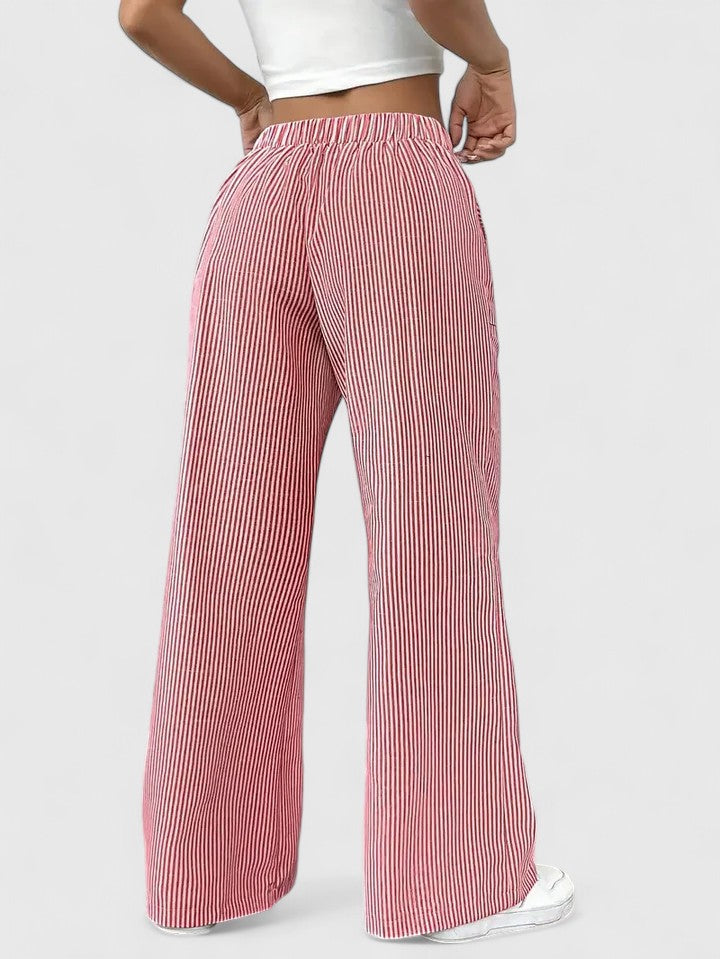 Women's Casual Relaxed Pants Outfit for Work Casual Days Holidays and Everyday Wear
