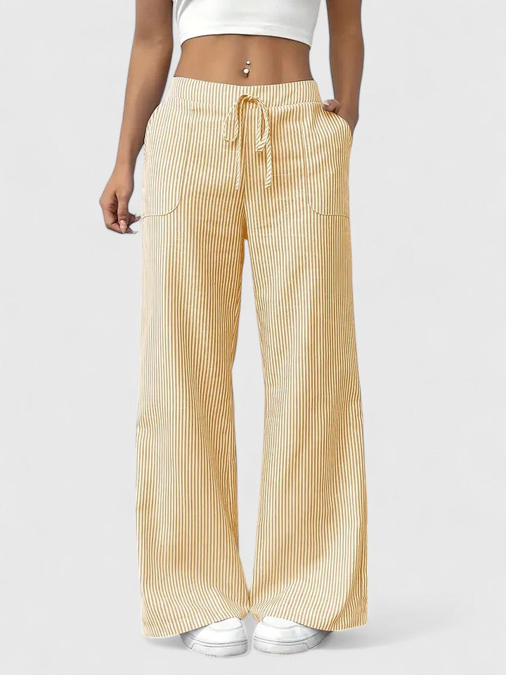 Women's Casual Relaxed Pants Outfit for Work Casual Days Holidays and Everyday Wear