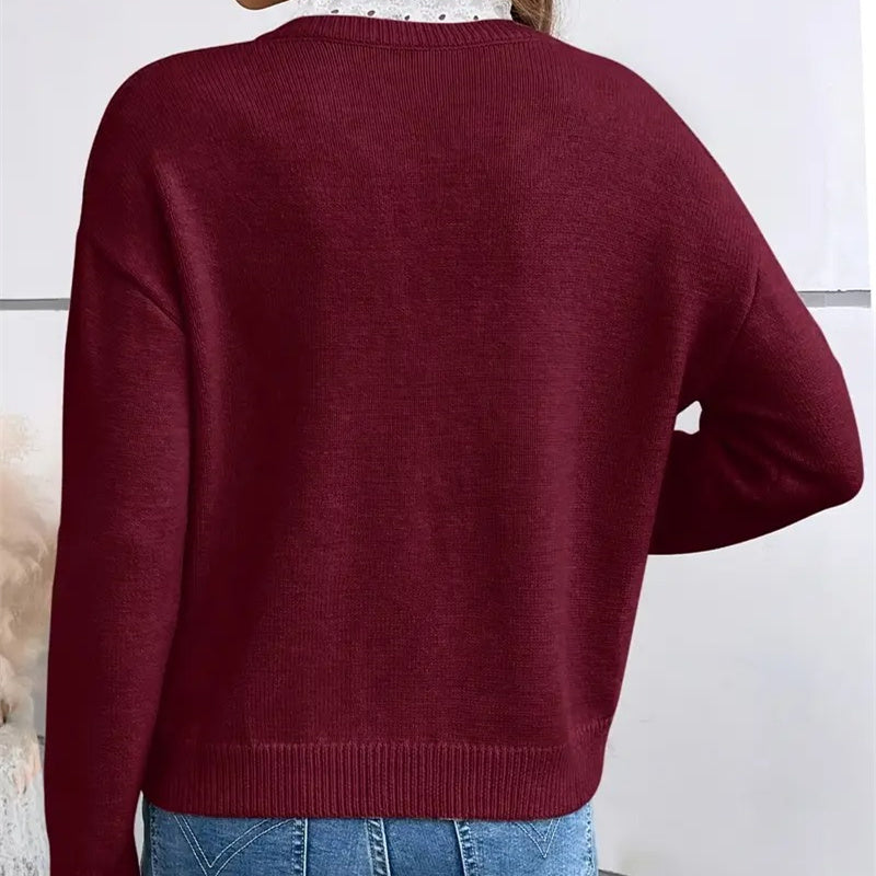 Women's Casual Sweater Knitwear for Autumn Winter Layering Cosy Days and Everyday Wear