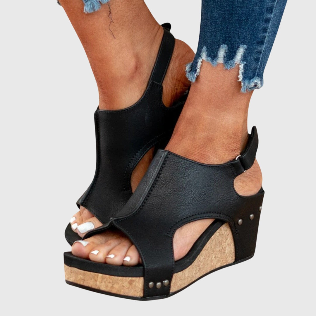 Women's Casual Open Toe Sandals Adjustable Straps Lightweight Everyday Style