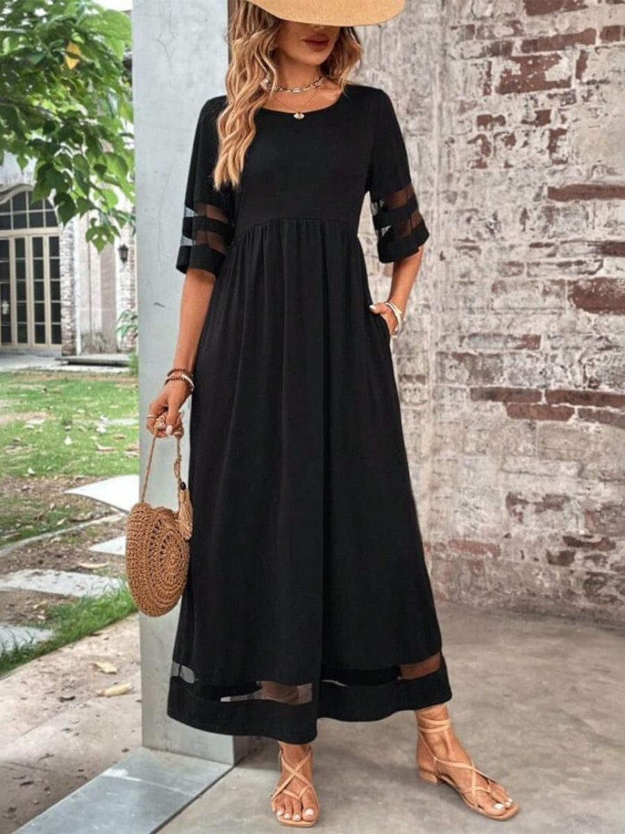 Women's Midi Dress Outfit for Summer Holidays Weddings Parties and Everyday Wear