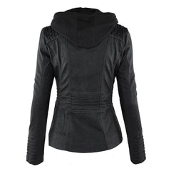 Women's Casual Hooded Jacket Relaxed Fit Full-Zip Lightweight Everyday