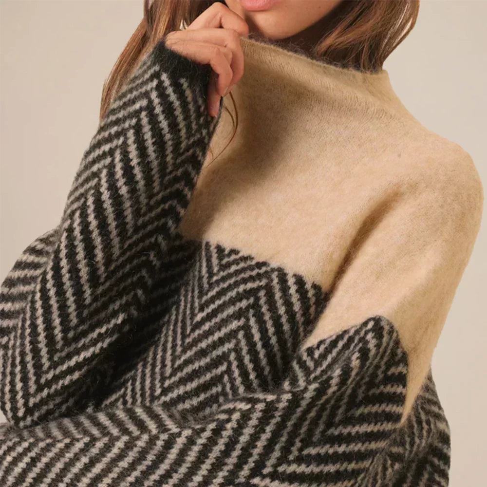 Women's Turtleneck Sweater Knitwear for Autumn Winter Layering Cosy Days and Everyday Wear