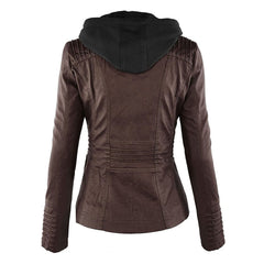 Women's Casual Hooded Jacket Relaxed Fit Full-Zip Lightweight Everyday