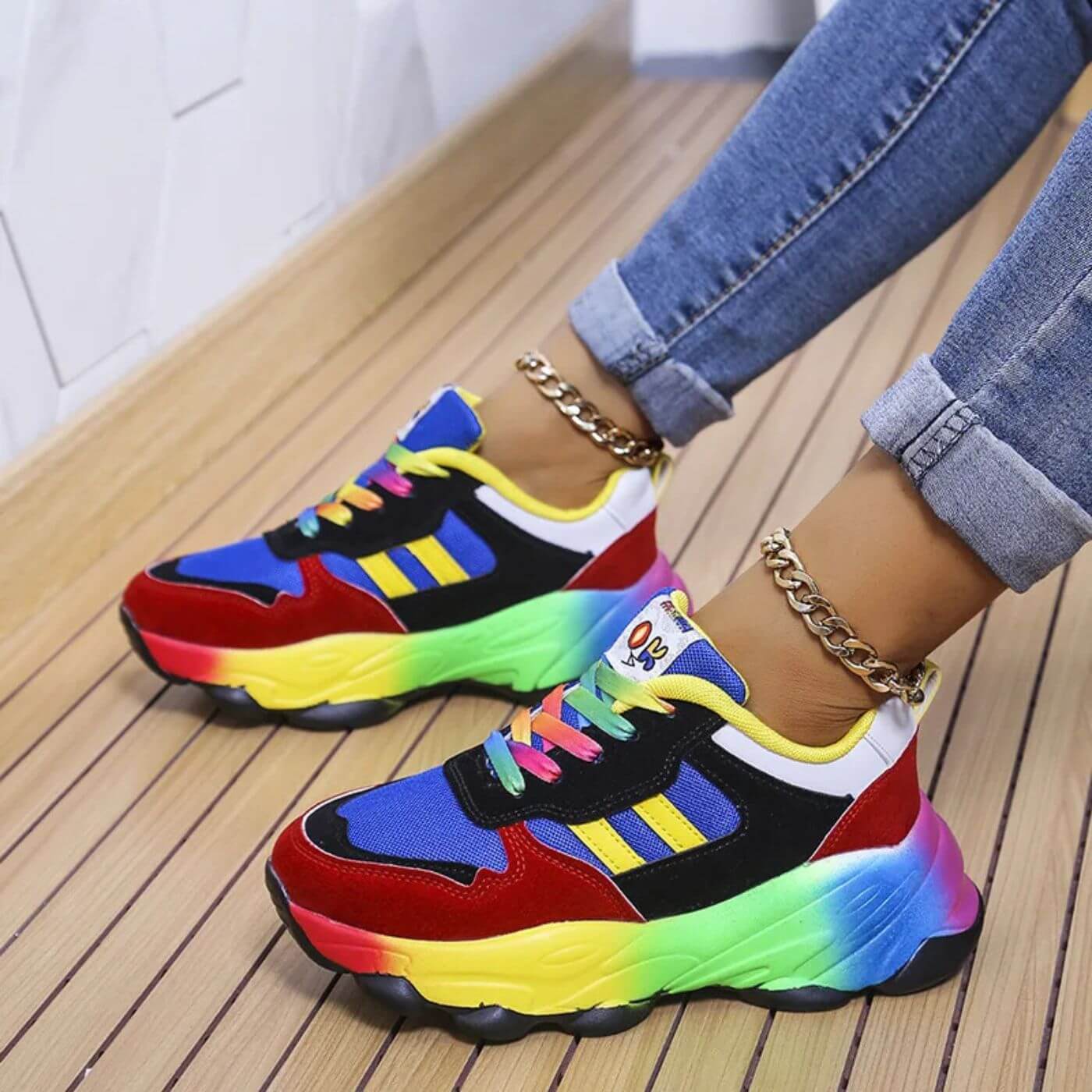Women's Casual Footwear Sneakers Footwear for Summer Holidays Weddings Parties and Everyday Wear