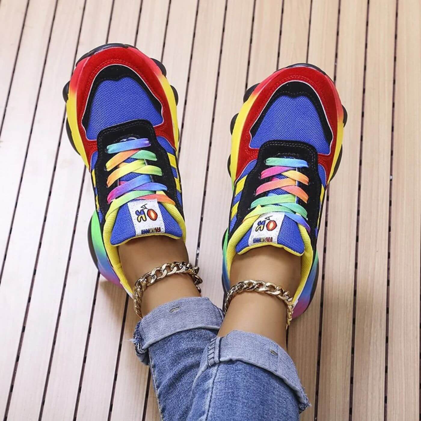 Women's Casual Footwear Sneakers Footwear for Summer Holidays Weddings Parties and Everyday Wear