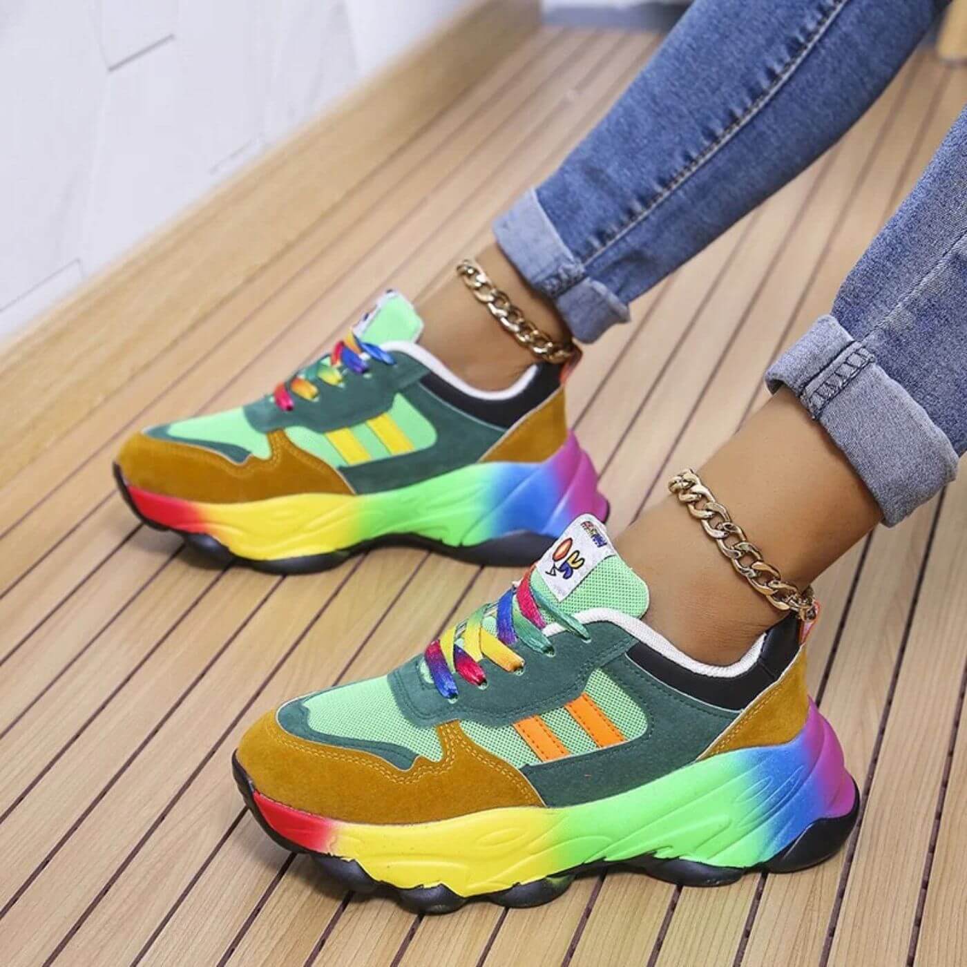Women's Casual Footwear Sneakers Footwear for Summer Holidays Weddings Parties and Everyday Wear
