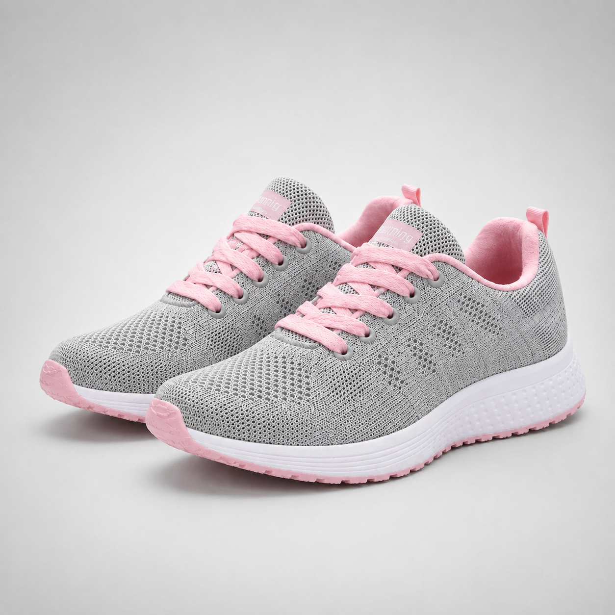 Women's Cushioned Walking Sneakers Stylish Supportive Daily Use Comfort