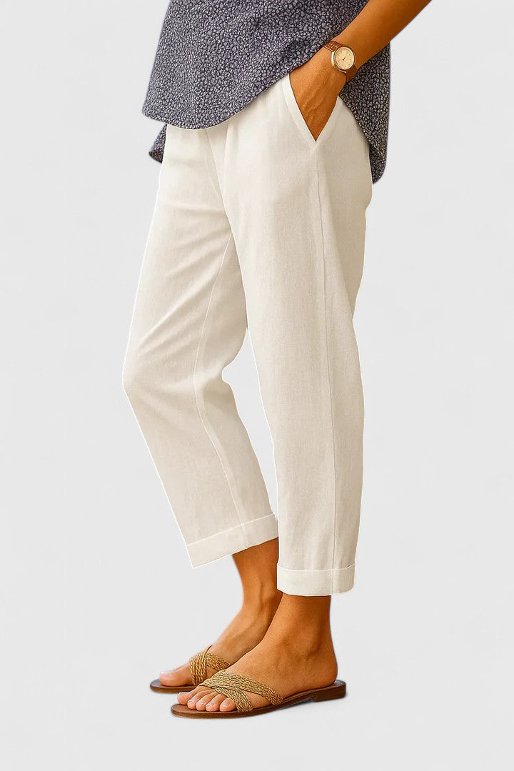 Women's Casual Relaxed Fit Pants Outfit for Work Casual Days Holidays and Everyday Wear
