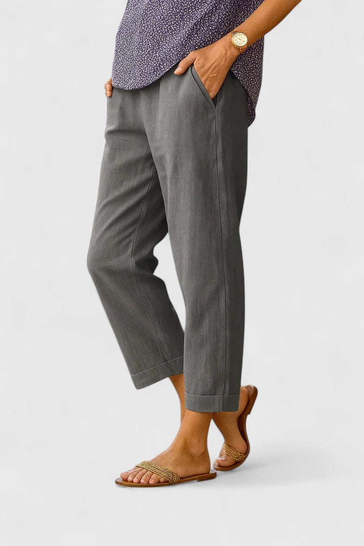 Women's Casual Relaxed Fit Pants Outfit for Work Casual Days Holidays and Everyday Wear